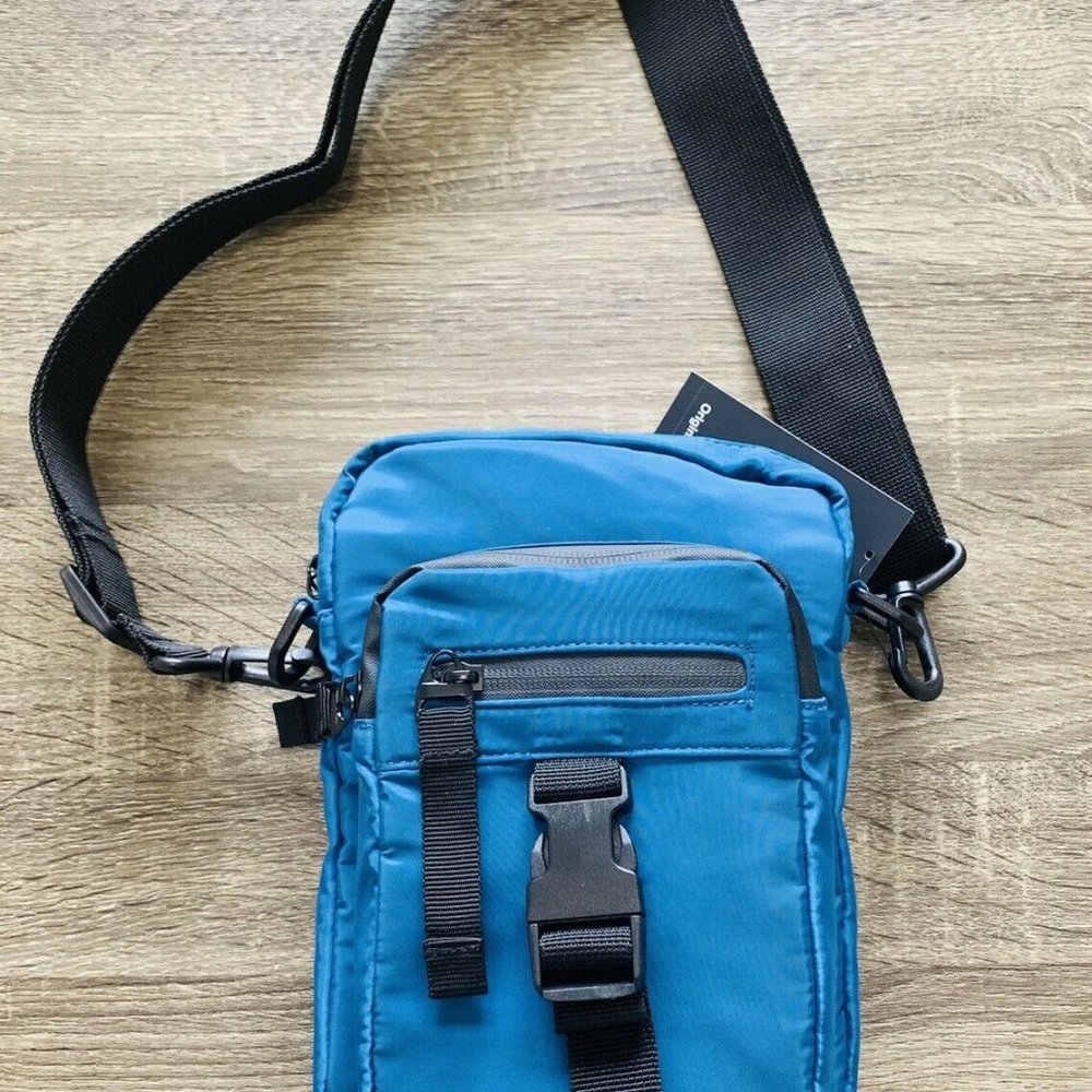 Crossbody Vertical Handbag Blue - Picture 4 of 4